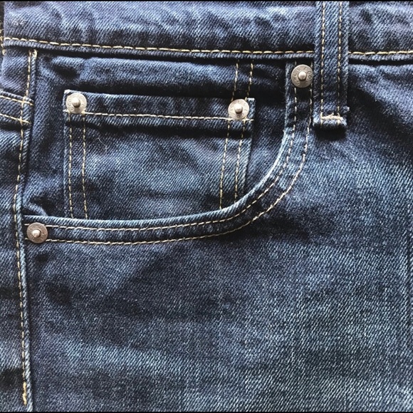 Levi’s 527 Jeans Dark Wash Blue Straight Leg 32x34 - Picture 7 of 8